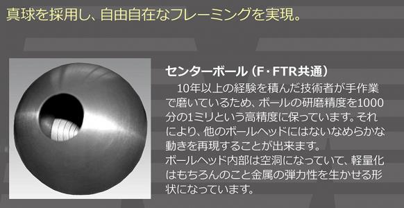 FLM自由雲台CB48FTR　クランプLセット　カメラ用自由雲台　【ドイツ製】
