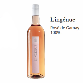 Rose de Gamay Lutry-Lavaux AOC  "L'Ingenue"ロゼ・ド・ガメイ
